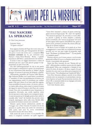 AMICI PER LA MISSIONE 22 - giugno 2007