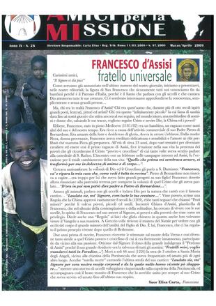 AMICI PER LA MISSIONE 26 - marzo-aprile 2009