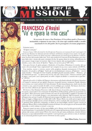 AMICI PER LA MISSIONE 29 - gennaio-marzo 2010