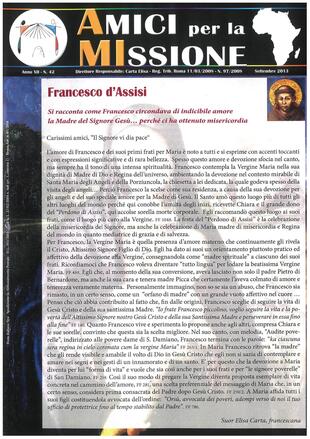AMICI PER LA MISSIONE 42 - settembre 2013