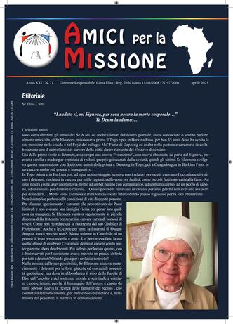 AMICI PER LA MISSIONE 71-aprile2023