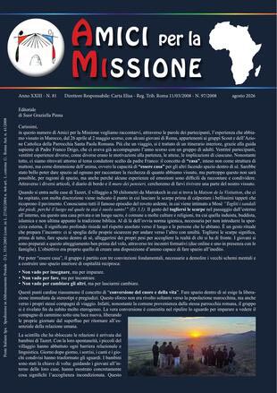 Amici per la Missione - Numero 81, agosto 2026